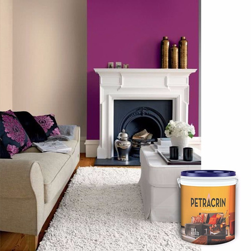 Petracrin Pintura Latex Exterior Color Azul X 1l Sin Interes