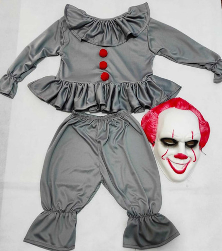 Disfraz Halloween Payaso It Guason Bruja Esqueleto Pennywise