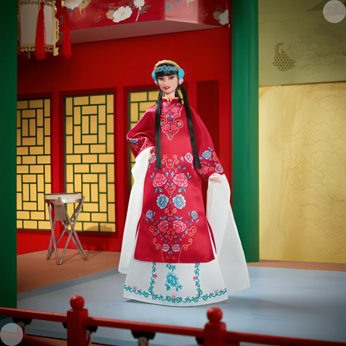 Boneca Barbie Edição Ano Lunar Chinês Hrm57- Mattel