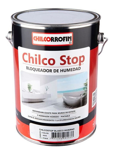 Chilco Stop (bloqueador De Humedad) 1 Gal.
