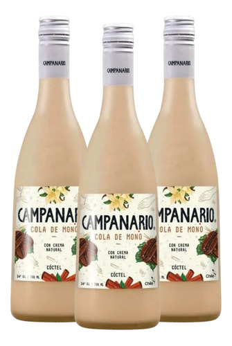 Campanario Cola De Mono 700ml 3 Unidades