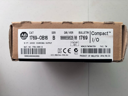 Modulo Plc 1769-ob16 Allen Bradley
