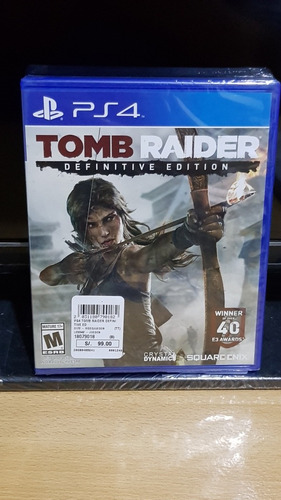 Tomb Raider Ps4 Sellado Nuevo Delivery *