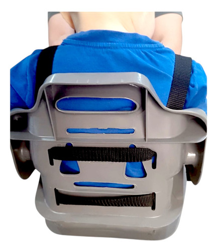 Silla Bebe Rodado 29 Con Accesorio Para Adaptar Asiento Negro Y Lila