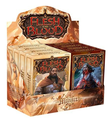 Flesh And Blood Monarch Blitz Deck Display
