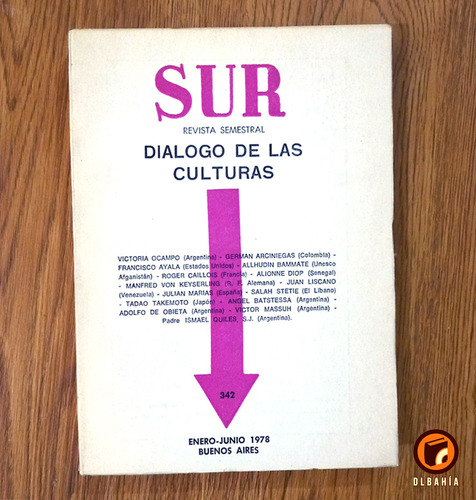 Revista Sur Dialogo De Las Culturas Nº 342 - Varios