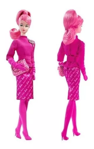 PRÉ-VENDA Boneca Barbie Signature Silkstone Pink Collection