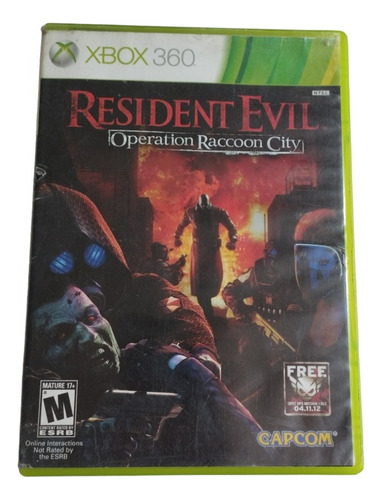 Resident Evil Operation Racoon City Xbox 360 (Usado)