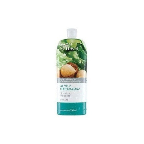 Shampoo Naturals Suavidad Y Fuerza Aloe Y Macadamia Avon