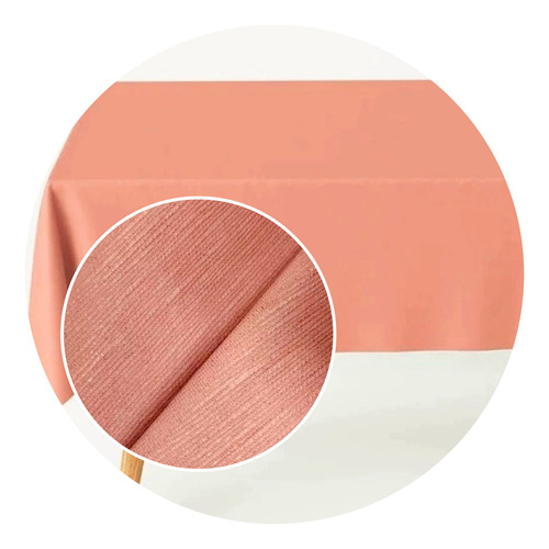 Mantel Impermeable Texturado 2,20 Mts Rosa Viejo
