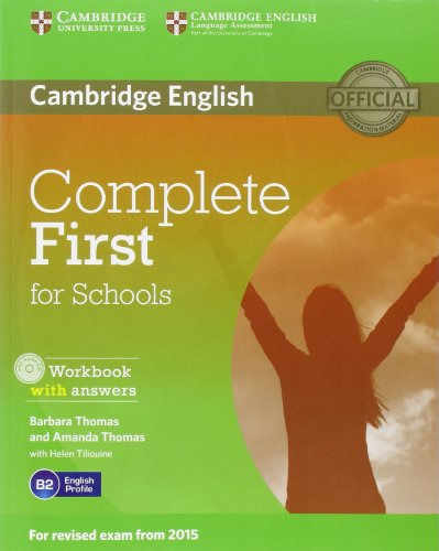 Libro Complete First For Schools Wb With Answers With Audio