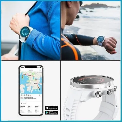 Reloj Suunto 9 G1 Baro Multideporte Inteligente Bateria Larga Duracion  Barometro Gps Sumergible 100m Vidrio Zafiro