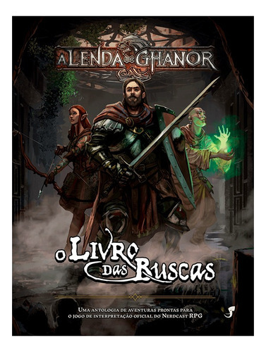 A Lenda De Ghanor Rpg Livro Das Buscas (versao Fisica), De Caldela - Della Corte - Rosa - Irmãos Svaldi. Série A Lenda De Ghanor Editora Jambo, Capa Mole Em Português