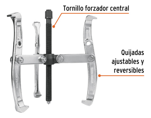 Extractor De Poleas 3 Quijadas 6 Truper 14560