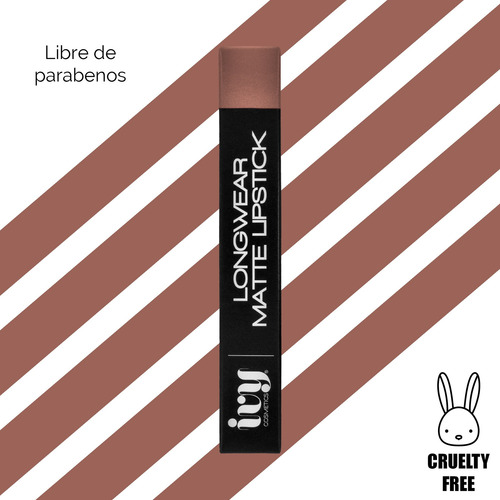 Labial Longwear Matte Lipstick Ivy Cute Tenderness