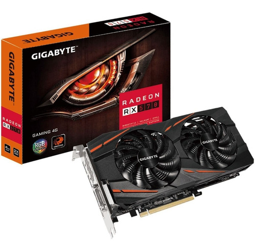 Tarjeta Video Gigabyte Radeon Rx 570 4gb Ddr5 Rgb Tranza