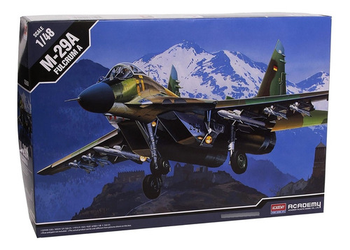 Imagem 1 de 5 de Plastimodelismo Academy Caça Mig-29a Fulcrum 1/48