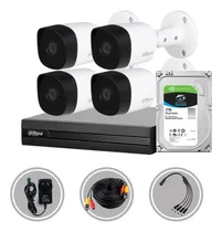Comprar Kit Seguridad Dahua Cctv Dvr 8ch + 4 Camaras 2mp 1080p + 1tb