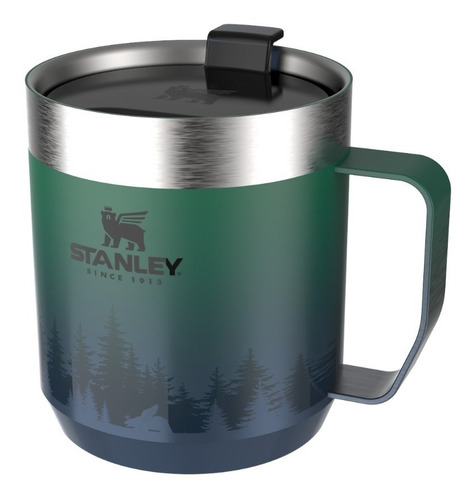 Imagen 2 de 6 de Taza Vaso Térmico Stanley Classic Con Tapa - Camp Mug -