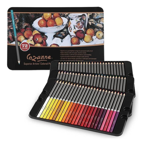 Set Premium De Lápices De Colores Cezanne 6 Difuminado...