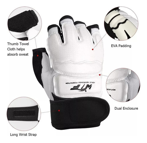 Kit Protector De Taekwondo, Karate, Boxeo, Guantes Protector
