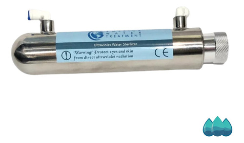 Imagen 2 de 3 de 6 Lampara Uv Germicida Para Desinfeccion De Agua 6 W