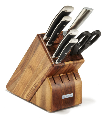 Wusthof Seven Acacia Juego De Cuchillos Alemanes De 7 Piezas