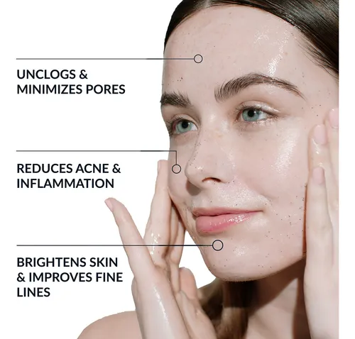 Aha/bha - Jabón Facial Exfoliante 10% De Ácido Glicólico.