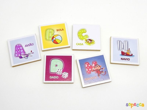 Imagem 2 de 4 de Promoção Brinquedo De Aprender O Alfabeto Com Peças Criativa