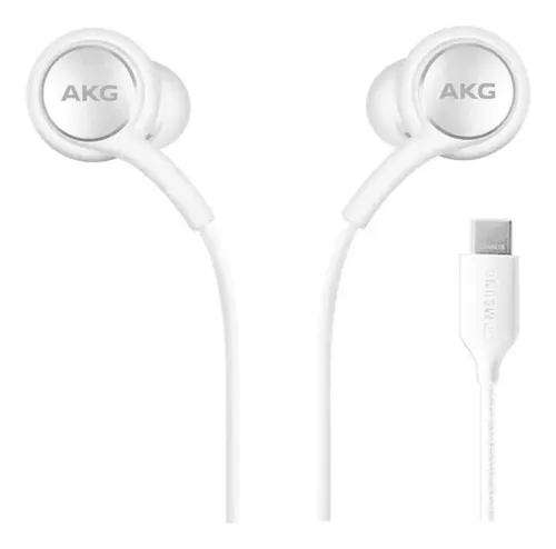 Casco / Auriculares AKG Tipo-C EO-IC100 Marca SAMSUNG - Blanco 