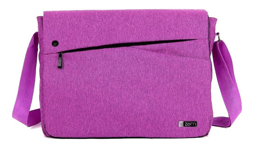 Maletin Notebook 156 Zom Zm-310p Impermeable Violeta Premium