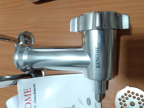 Imagen 2 de 5 de Molino De Carne Metálico Para Batidora Kitchenaid