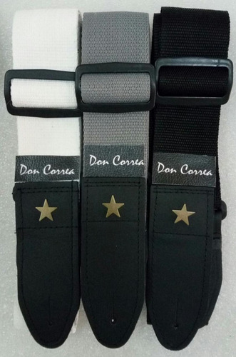 Imagen 3 de 6 de Correa Para Guitarra O Bajo Puntera De Cuero Pack X 10 Unidades Envio Gratis