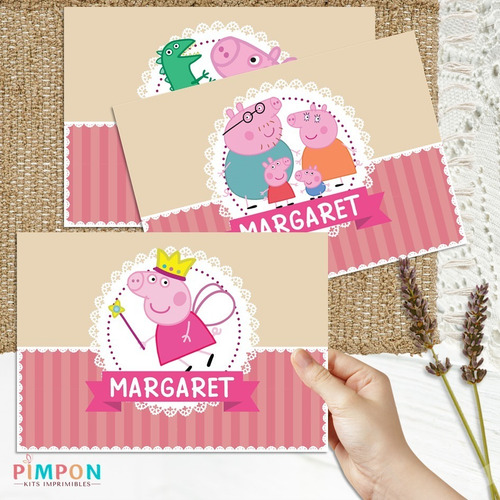 Kit Imprimible Peppa Pig - Personalizado