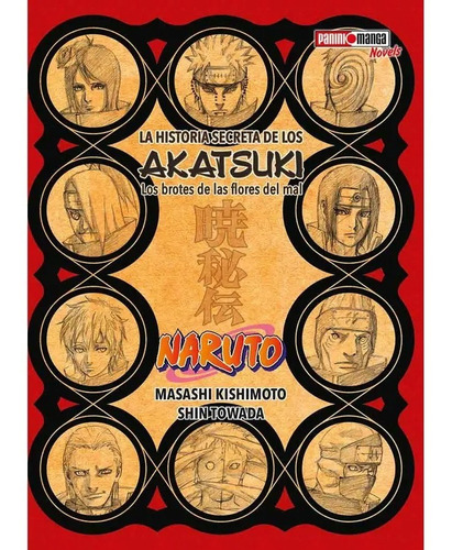 Naruto La Historia Secreta De Los Akatsuki - Novel Panini