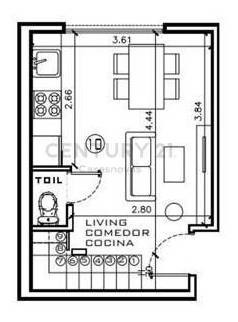 Imagen 12 de 13 de Venta Departamento Dos Ambientes A Estrenar Se Acepta Menor Valor O Financiacion
