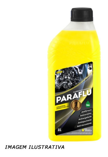 Aditivo Concentrado Paraflu Orgânico Amarelo Radiador 1lt