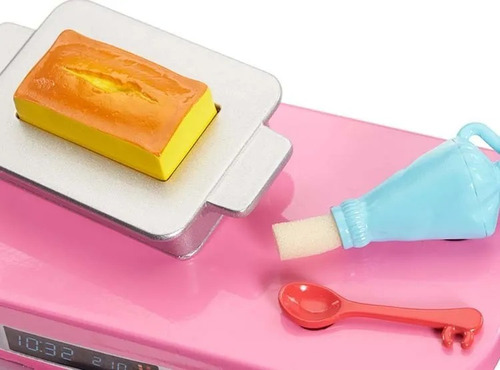 Muñeca Barbie Chef Pastelitos Set Juego Accesorios De Cocina