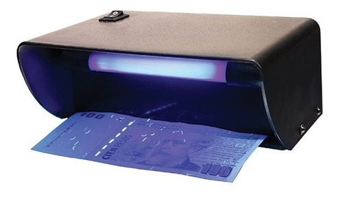 Detector De Billetes Falsos Luz Ultravioleta Enchufe 220v