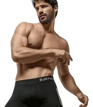 Comprar Bóxer Bakhou Art 2027 Algodón Y Lycra Liso