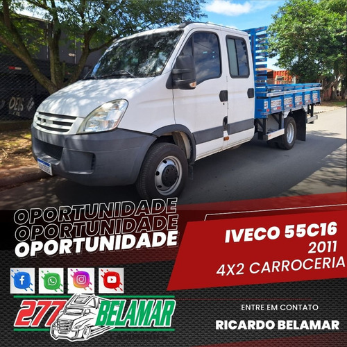 Iveco Daily 55c16 2011 - 7 Lugares - Carroceria 330 Mts