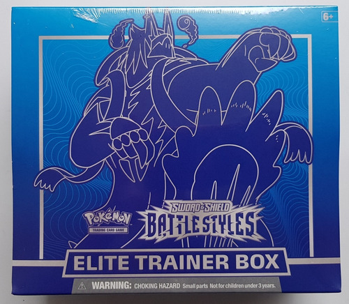 Pokemon Tcg Battle Styles Elite Trainer Box Azul Nueva !!!