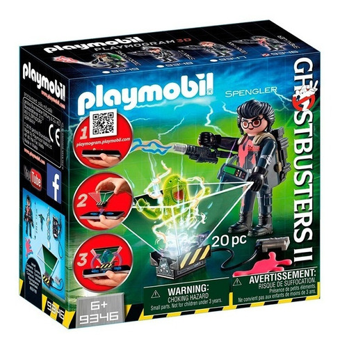 Cazafantasmas Egon Spengler Didactico 9346 - Playmobil