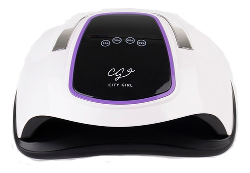 Cabina 2 Manos 108w City Girl Lampara Uv Led Uñas Secador