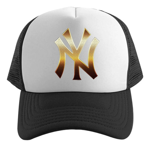 Gorra Ny Yankees Dorado Unitalla Ajustable