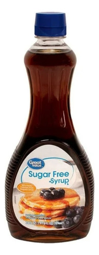 3 Pza Jarabe De Maple Great Value Sin AzĂșcar 709 Ml