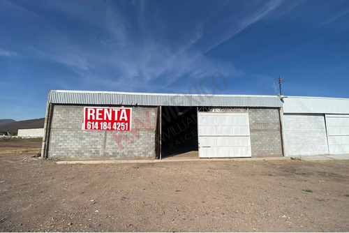 Bodega En Renta De 300 M2 En Carretera Chihuahua - Cuauhtémoc Enseguida De La Unión Ganadera