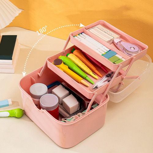 - Caja De Almacenamiento Portátil Multiusos, Contenedor Con