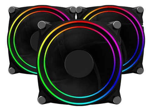 Fan Cooler Argb Gmx Big Bowl Dbb Kit 3-fans LED RGB
