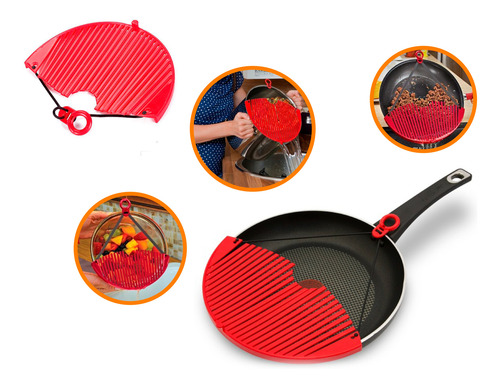 Colador De Verduras Fideos Escurridor Extensible
